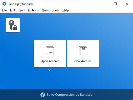 Bandizip freeware screenshot