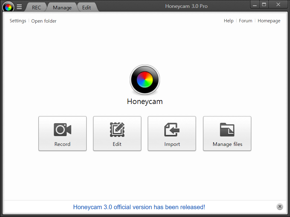 Honeycam Windows 11 download